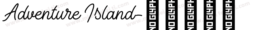 Adventure Island字体转换